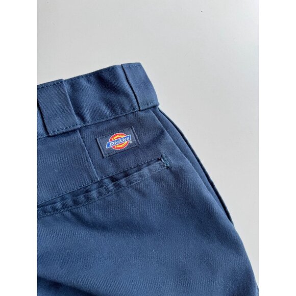 DICKIES 874 Navy Blue Polyester Cotton Twill Original Fit Work Pants, Size 30 - Picture 8 of 13